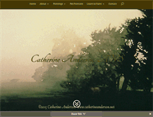 Tablet Screenshot of catherineanderson.net